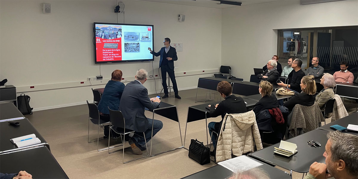 RegioTriRhena besucht  KMØ, Ort der Innovation und Ausbildung in Mulhouse 