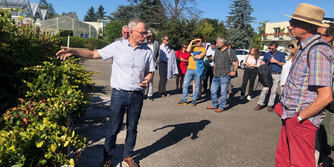Besuch beim Nationalen Forschungsinstitut für Landwirtschaft, Ernährung und Umwelt (INRAE) in Colmar
