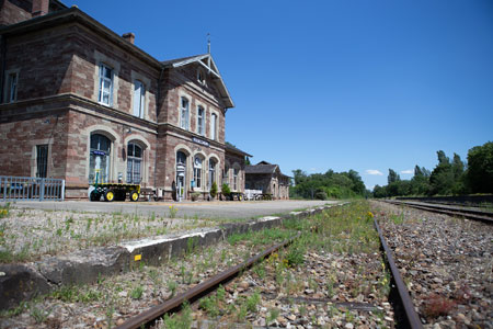 Die Bahnlinie Freiburg – Breisach – Colmar