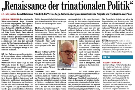 Renaissance der trinationalen Politik